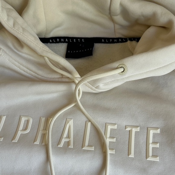 Alphalete Cream Hoodie - Picture 3 of 5